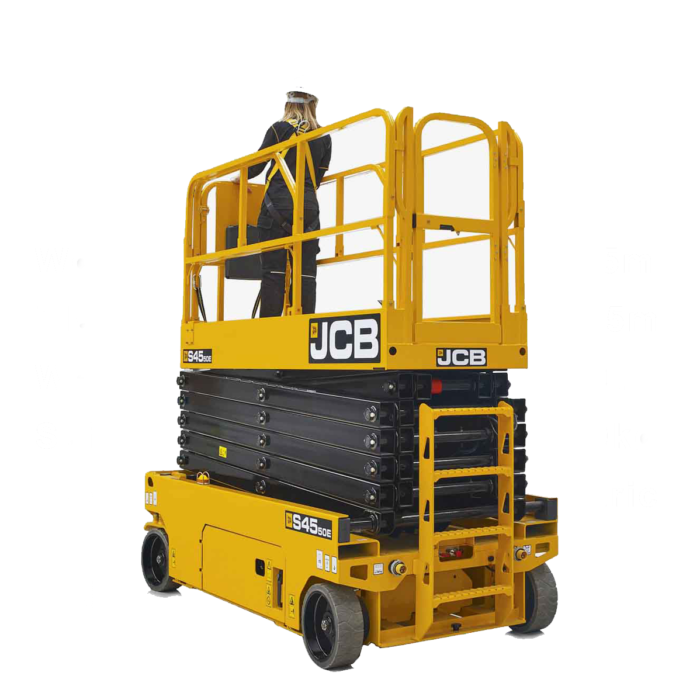 15.8m Electric Scissor Lift Hire | JCB S4550E Hire | Davis Access | Bristol | UK