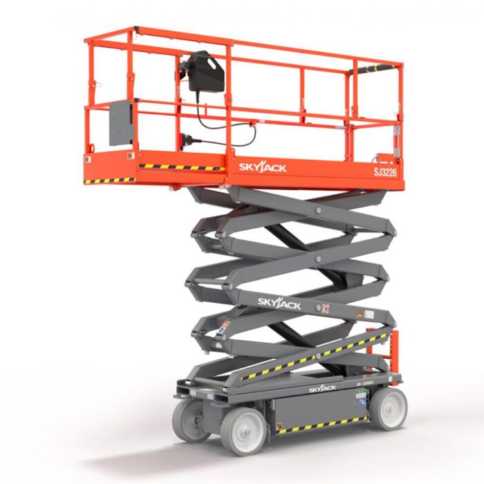 9.92m Narrow Electric Scissor Lift Hire | Davis Access | Bristol | UK