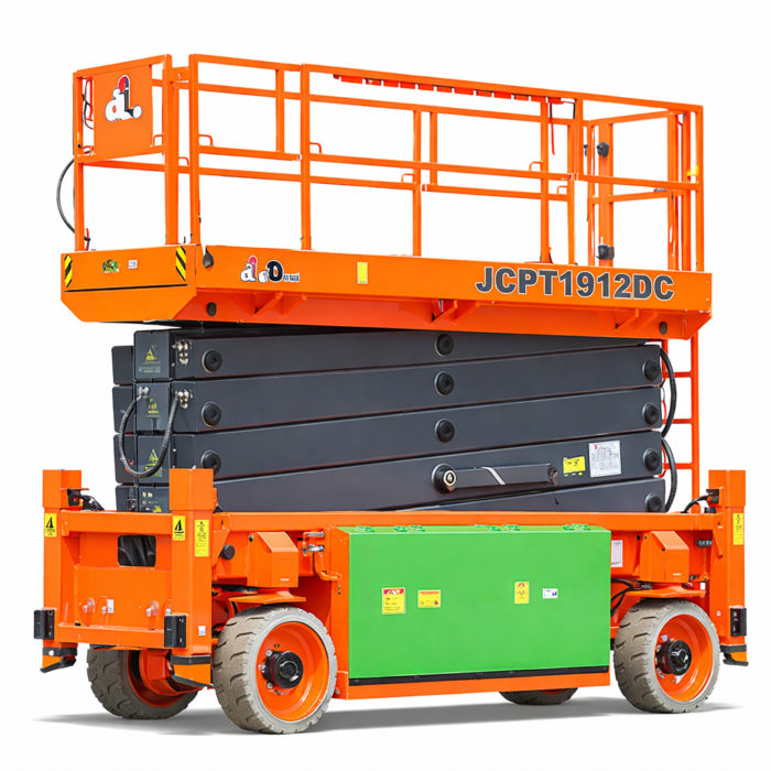19m Narrow Electric Scissor Lift Hire | Davis Access | Bristol | UK